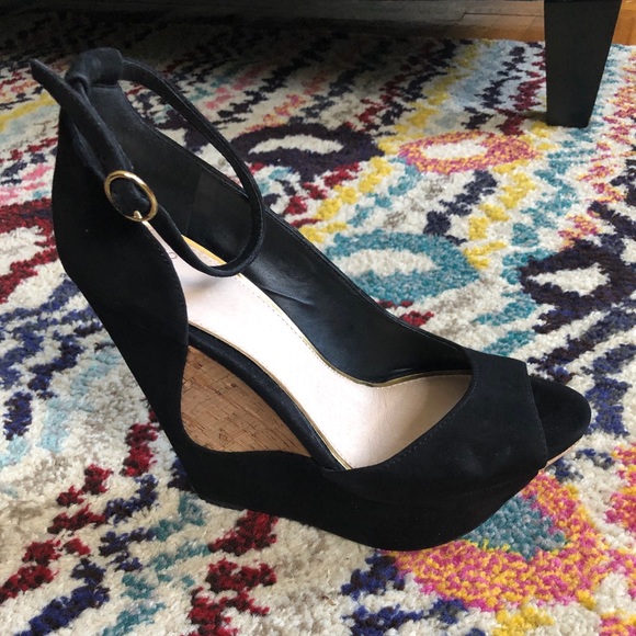 ASOS POSE Suede Wedge Sandals - Picture 5 of 6